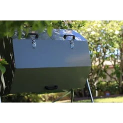 Jora Composters JK270A 70 Gallon Dual Chamber Galvanized Steel Backyard Composter Tumbler Bin For High Temperature Outdoor Composting, Green 8 Jora Composters JK270A 70 Gallon Dual Chamber Galvanized Steel Backyard Composter Tumbler Bin For High Temperature Outdoor Composting, Green -Garden & Outdoors GUEST b108a995 29c7 493d b9b8 8959ba8350ae