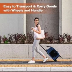 Costway 50-Can 3-in-1 Insulated Rolling Cooler With Adjustable Handle & Bottom Plate Blue/Grey 18 Costway 50-Can 3-in-1 Insulated Rolling Cooler With Adjustable Handle & Bottom Plate Blue/Grey -Garden & Outdoors GUEST b32f4ca0 9e0a 4e95 8d87 2dfc924943d1