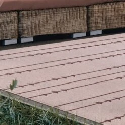 Coastal Minimalist Bohemian Arrow Indoor Outdoor Area Rug By Blue Nile Mills -Garden & Outdoors GUEST b3559959 4f36 4851 b637 c27e574cb330