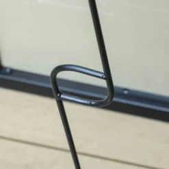 7pc Patio Set With Steel Table With 1.57" Umbrella Hole & Padded Sling C-Spring Arm Chairs - Captiva Designs 24 7pc Patio Set With Steel Table With 1.57" Umbrella Hole & Padded Sling C-Spring Arm Chairs - Captiva Designs -Garden & Outdoors GUEST b706a394 6c99 4c43 8509 b6c49577a0f0