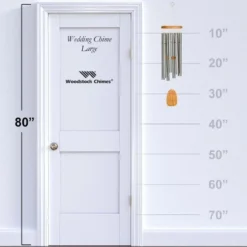 Woodstock Wind Chimes Signature Collection, Woodstock Wedding Chime, 34'' Silver Wind Chime IDO 10 Woodstock Wind Chimes Signature Collection, Woodstock Wedding Chime, 34'' Silver Wind Chime IDO -Garden & Outdoors GUEST b7f73b50 60ee 40fa b30b 0f61b45fe357