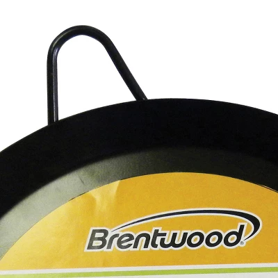 Brentwood Carbon Steel Nonstick Round Comal Griddle (11-In.) 4 Brentwood Carbon Steel Nonstick Round Comal Griddle (11-In.) - Image 2