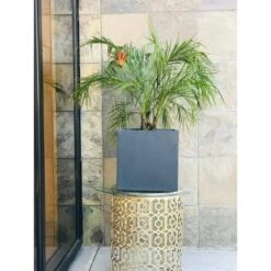 Rosemead Home & Garden, Inc. Kante Lightweight Modern Outdoor Concrete Square Planter -Garden & Outdoors GUEST bb6ae340 b9ff 40e0 92f4 8a6c95a67331