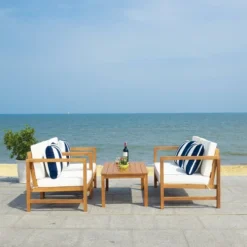 Montez 4pc Living Set With Accent Pillows - Natural/Beige/Navy - Safavieh 11 Montez 4pc Living Set With Accent Pillows - Natural/Beige/Navy - Safavieh -Garden & Outdoors GUEST bd6e37d8 9d67 4a92 9749 da3ee4e779c9