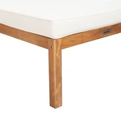 Pratia 5pc Outdoor Set - Natural/Beige - Safavieh -Garden & Outdoors GUEST bed3721d ea66 4537 87d4 2cd76d848917