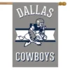 Briarwood Lane Retro Dallas Cowboys House Flag NFL Licensed Double-Sided 28"x40" -Garden & Outdoors GUEST c15a7462 cb40 4583 b38c 3255b744392b