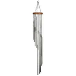 Woodstock Wind Chimes Signature Collection, Woodstock Habitats Rainfall Silver Wind Chime 14 Woodstock Wind Chimes Signature Collection, Woodstock Habitats Rainfall Silver Wind Chime -Garden & Outdoors GUEST c4920b24 c77a 4982 9108 b3643fa89df6