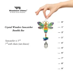 Woodstock Wind Chimes Woodstock Rainbow Makers Collection, Crystal Wonders, 5'' Bumble Bee Crystal Suncatcher CWBEE 9 Woodstock Wind Chimes Woodstock Rainbow Makers Collection, Crystal Wonders, 5'' Bumble Bee Crystal Suncatcher CWBEE -Garden & Outdoors GUEST c4c79122 1685 4a89 b6dd 82a7520e8b01