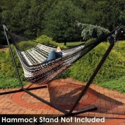 Sunnydaze Decor Sunnydaze Heavy-Duty Handwoven XXL Mayan Family Hammock With Thick Cord - 880 Lb Weight Capacity -Garden & Outdoors GUEST c52617e5 97fe 4d3f 8592 4f8d0543f059