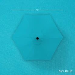 Best Choice Products 7.5ft Heavy-Duty Outdoor Market Patio Umbrella W/ Push Button Tilt, Easy Crank Lift -Garden & Outdoors GUEST c5dd1146 6e25 4209 9176 69f71bb8ca0a