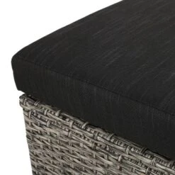 Puerta 2pk Outdoor Wicker Ottomans With Cushions - Black/Dark Gray - Christopher Knight Home 20 Puerta 2pk Outdoor Wicker Ottomans With Cushions - Black/Dark Gray - Christopher Knight Home -Garden & Outdoors GUEST c6418ad9 55ba 4e1b 8c32 b39f0de62659