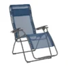 Lafuma Futura XL Zero Gravity Portable Ergonomic Outdoor Patio Steel Framed Recliner Folding Lounge Chair With Headrest Cushion, Ocean Blue (2 Pack) -Garden & Outdoors GUEST c8f269a3 87d1 418b ac71 55719aa874f7