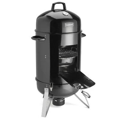 Cuisinart Vertical 18" Charcoal Smoker COS-118 Black 3 Cuisinart Vertical 18" Charcoal Smoker COS-118 Black