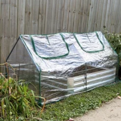 Sunnydaze Decor Sunnydaze Outdoor Portable Plant Shelter Mini Greenhouse With Double Zipper Doors And Cover - Clear -Garden & Outdoors GUEST cc99e488 5b93 4c41 8a92 6952cff7248b