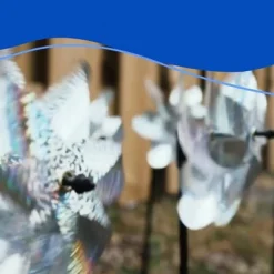 BIRD BLINDER Repellent Pin Wheels To Scare Birds & Pests, Silver Set Of 8 -Garden & Outdoors GUEST cd0fe3a9 6cab 412f 9aa9 9ef4bb4ad294