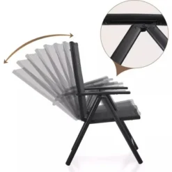 7pc Patio Dining Set With Rectangular Expandable Table & Reclining Chairs - Captiva Designs -Garden & Outdoors GUEST cd1fdaeb ae5a 4db3 8fa2 42f875916ce6