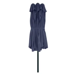 Extra Large Outdoor Umbrella - 15 Ft Double Patio Shade With Easy Hand Crank For Outdoor Furniture, Deck, Backyard, Or Pool By Pure Garden (Navy) -Garden & Outdoors GUEST ce4ad9c4 3aa3 4a87 ad9a 3b2a1594a879