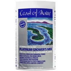 Coast Of Maine CMSBO15 Stonington Blend Organic Growers Mix With All Natural Oceanic Ingredients For Planters And Pots, 1.5 Cubic Feet (2 Pack)