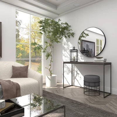 Metal Fabric Patio Garden Stool - Olivia & May 11 Metal Fabric Patio Garden Stool - Olivia & May - Image 9