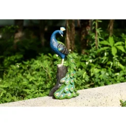 Techko Maid Peacock Meditating Solar Outdoor Garden Statue Decor With Spotlight 21 Techko Maid Peacock Meditating Solar Outdoor Garden Statue Decor With Spotlight -Garden & Outdoors GUEST cfe3e9ce 4d00 40d6 8d5b 95ab77e12f5c