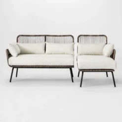 Latigo Patio Sectional Gray/Brown/Linen - Opalhouse™ -Garden & Outdoors GUEST d4b1765d 3cc1 40d8 be28 d2caf30cb830