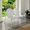 Griffith Outdoor Loveseat - White - Crosley -Garden & Outdoors GUEST d5b0fa44 2488 4bb1 a053 b5342f438f11