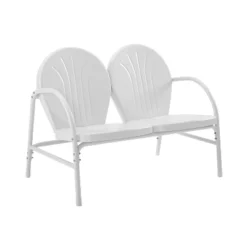 Griffith Outdoor Loveseat - White - Crosley 13 Griffith Outdoor Loveseat - White - Crosley -Garden & Outdoors GUEST d5cd6fa5 5f24 4cf0 8a1a bceb5ddee7d4