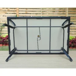 7pc Patio Set With Steel Table With 1.57" Umbrella Hole & Padded Sling C-Spring Arm Chairs - Captiva Designs 26 7pc Patio Set With Steel Table With 1.57" Umbrella Hole & Padded Sling C-Spring Arm Chairs - Captiva Designs -Garden & Outdoors GUEST d605c3a1 f33c 4bd4 baf1 fcac8a534219