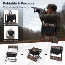 Costway Folding Hunting Chair Foldable Portable Fishing Stool With Storage Pocket 15 Costway Folding Hunting Chair Foldable Portable Fishing Stool With Storage Pocket -Garden & Outdoors GUEST db243190 3c35 491f bd0c 9317fc1c92d3