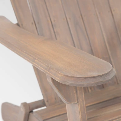 Malibu 3pc Acacia Wood Chat Set - Gray - Christopher Knight Home 5 Malibu 3pc Acacia Wood Chat Set - Gray - Christopher Knight Home - Image 3