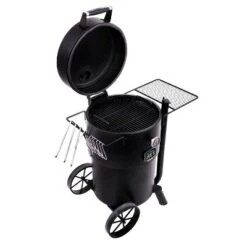 Oklahoma Joe's Bronco Drum Smoker 19202089 -Garden & Outdoors GUEST dd566a3a f97c 4817 8a60 d7f9590b0877
