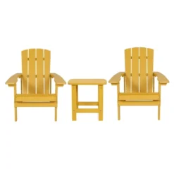 Flash Furniture 2 Pack Charlestown All-Weather Poly Resin Wood Adirondack Chairs With Side Table 27 Flash Furniture 2 Pack Charlestown All-Weather Poly Resin Wood Adirondack Chairs With Side Table -Garden & Outdoors GUEST dee0377a 7c74 41cb a5b1 84de029d3777 1