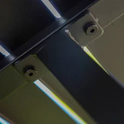 Outdoor Steel End Table - Black - Captiva Designs -Garden & Outdoors GUEST e9959c78 91e5 4b46 9de2 0c51c2050fe4