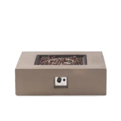 Aidan Outdoor 50000 BTU Light Weight Concrete Square Fire Pit Light Gray - Christopher Knight Home 15 Aidan Outdoor 50000 BTU Light Weight Concrete Square Fire Pit Light Gray - Christopher Knight Home -Garden & Outdoors GUEST e9b63747 a48c 4776 8695 a8a8ffff94f6