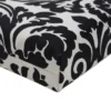 Essence Damask 2pc Outdoor Seat Cushion Set - Black/White Floral - Pillow Perfect 1 Essence Damask 2pc Outdoor Seat Cushion Set - Black/White Floral - Pillow Perfect -Garden & Outdoors GUEST eb8de95a 3a31 4981 8047 b939bc93d0ed