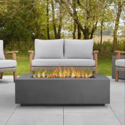 Aegean Rectangle Fire Table With NG Conversion - Real Flame 19 Aegean Rectangle Fire Table With NG Conversion - Real Flame -Garden & Outdoors GUEST ec2ce957 c69e 4f61 8f15 66522890d318