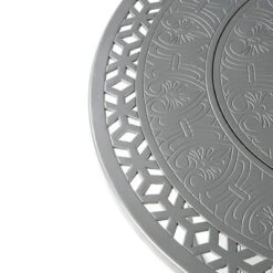 Oakland Living Aluminum 44"x44" Round 55000 BTUs Propane Patio Dining Table With Lava Rock & Lid Gray -Garden & Outdoors GUEST eed1c03b f22a 4535 8c19 0b5dbcba5d56