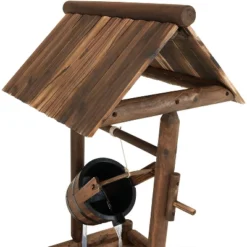 Sunnydaze Decor Sunnydaze 46"H Fir Wood Rustic Wishing Well Outdoor Water Fountain 9 Sunnydaze Decor Sunnydaze 46"H Fir Wood Rustic Wishing Well Outdoor Water Fountain -Garden & Outdoors GUEST f3826a91 db1e 4bc8 8ec1 202408b485b0