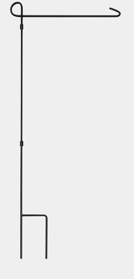 Evergreen Flag Elegant Sturdy Black Metal 3 Piece Garden Flag Stand - 15" Long X 42" High 7 Evergreen Flag Elegant Sturdy Black Metal 3 Piece Garden Flag Stand - 15" Long X 42" High - Image 5