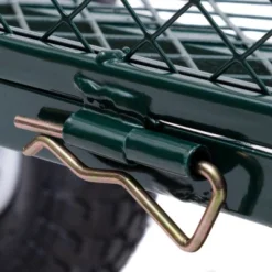 Costway Heavy Duty Lawn Garden Utility Cart Wagon Wheelbarrow Steel Trailer -Garden & Outdoors GUEST f51449ac 643d 4484 a642 6ebadeb08c56