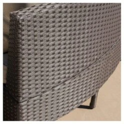 Newton 5pc Wicker Patio Lounge Set- Brown - Christopher Knight Home -Garden & Outdoors GUEST f65d9816 26bc 4e5a a921 226ea7f97be0