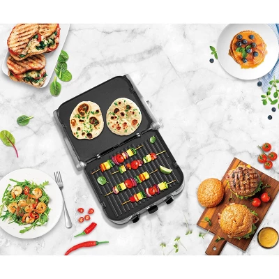 Cuisinart Griddler - Stainless Steel - GR-4NP1 3 Cuisinart Griddler - Stainless Steel - GR-4NP1