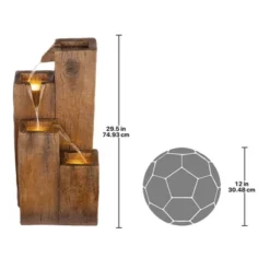 Design Toscano Old Trail Post Cascading Waterfall Garden Fountain 15 Design Toscano Old Trail Post Cascading Waterfall Garden Fountain -Garden & Outdoors GUEST fcbb7bc7 4451 43db ac86 6b1a241b219a